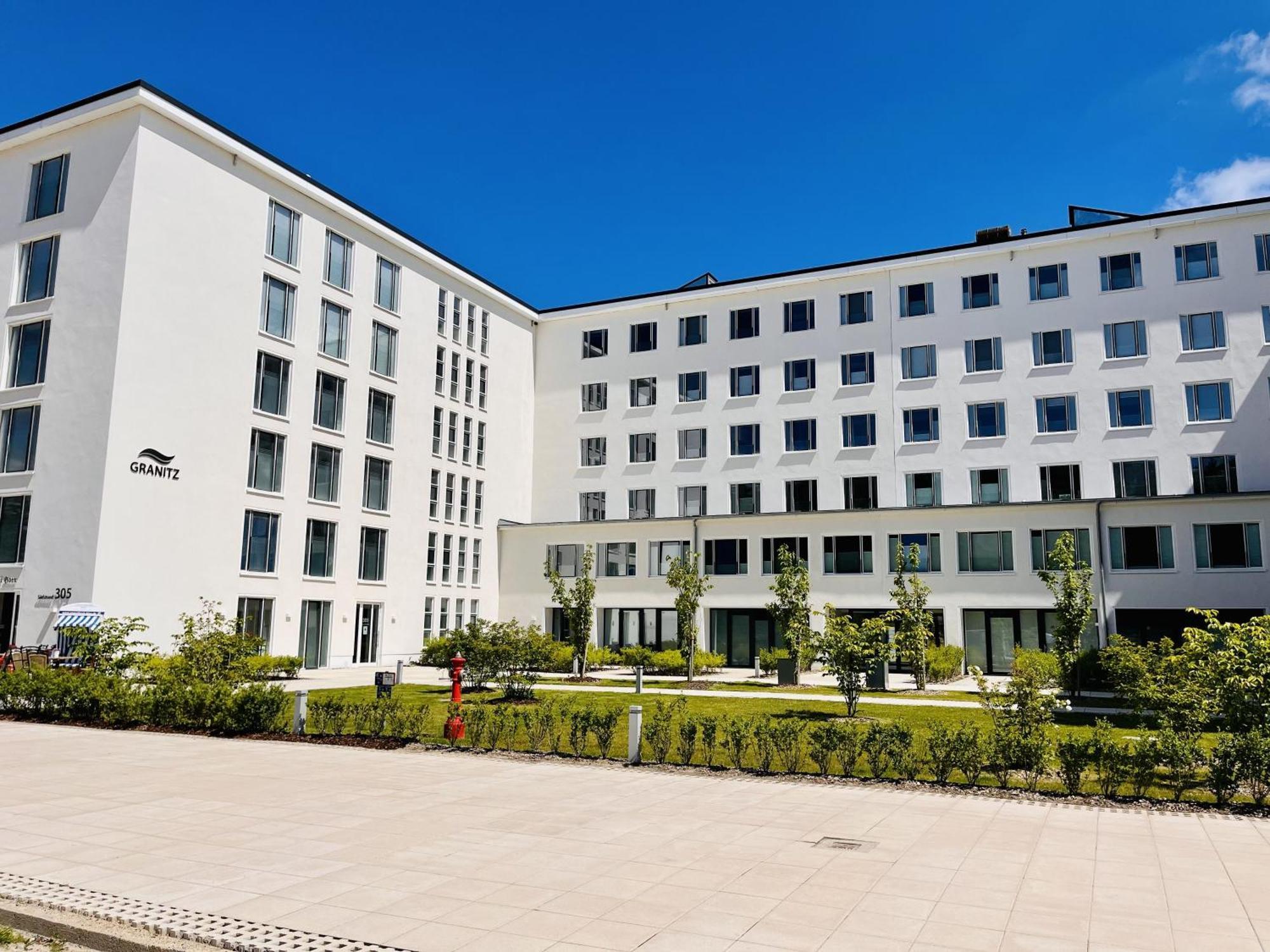 Ferienwohnung Aquamarin Im Haus Arkona Prora Binz Exterior photo