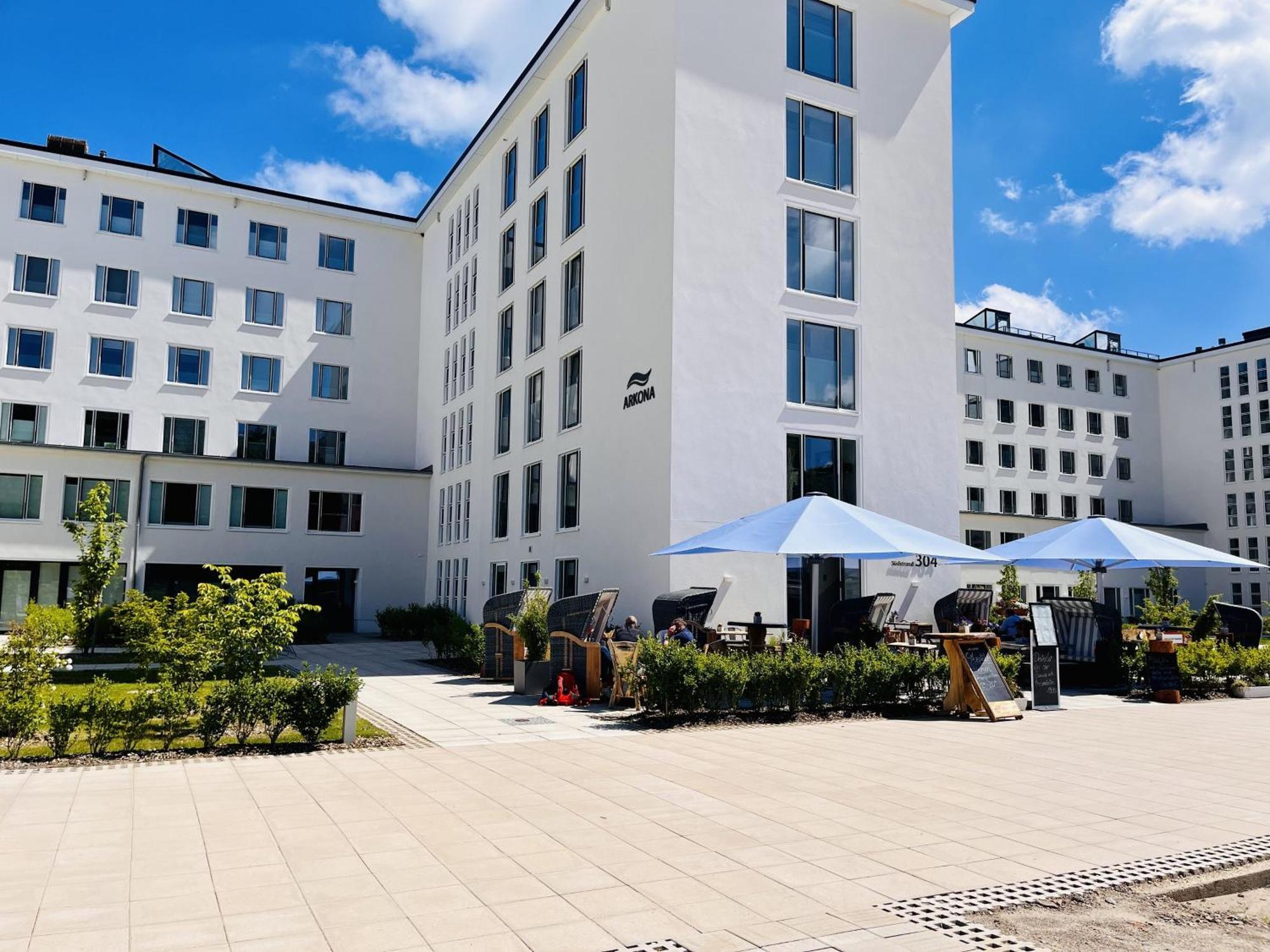 Ferienwohnung Aquamarin Im Haus Arkona Prora Binz Exterior photo